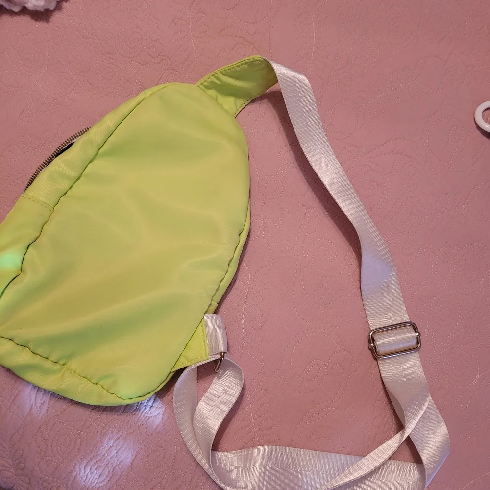 SALE 7 FOR $20 Neon Green One Arm Backpack